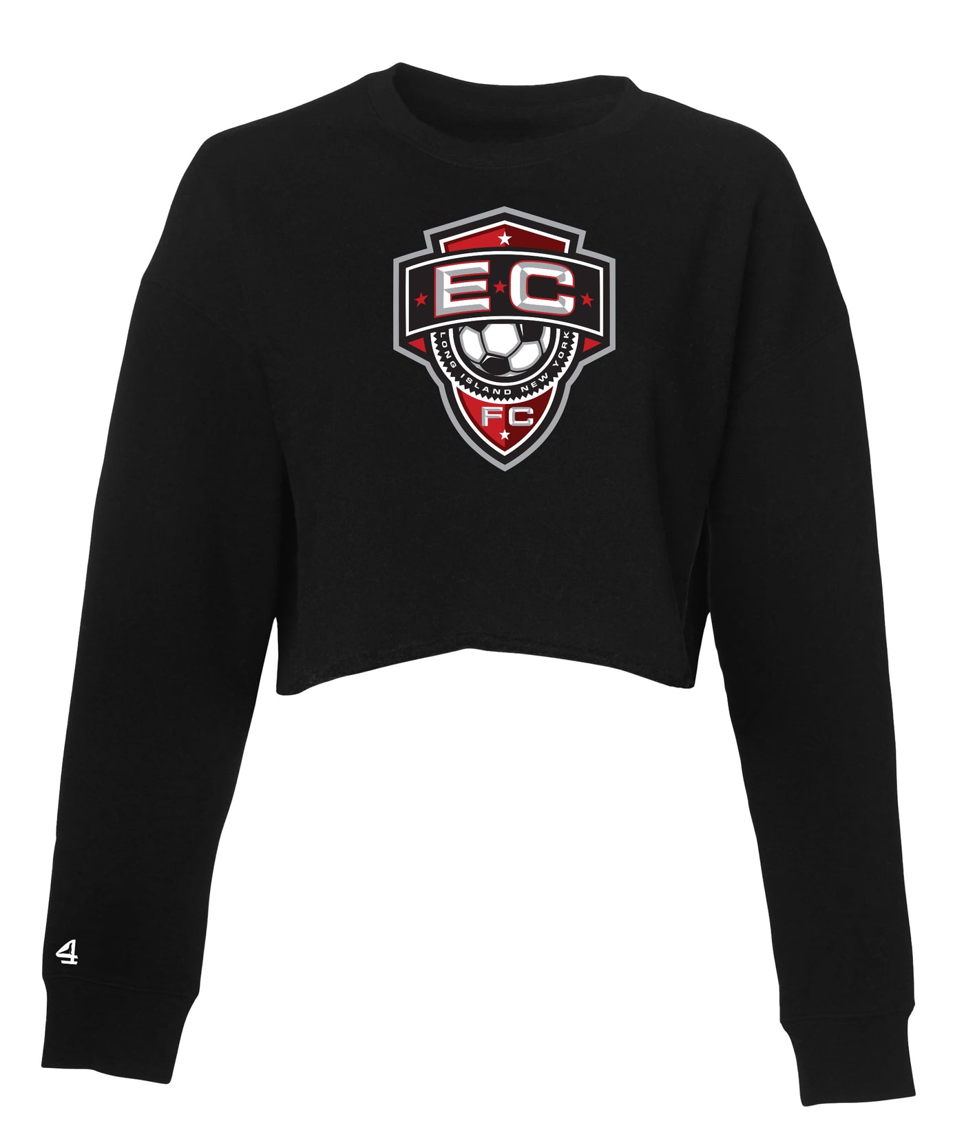 East Coast Soccer Adult Lightweight Cropped Crewneck