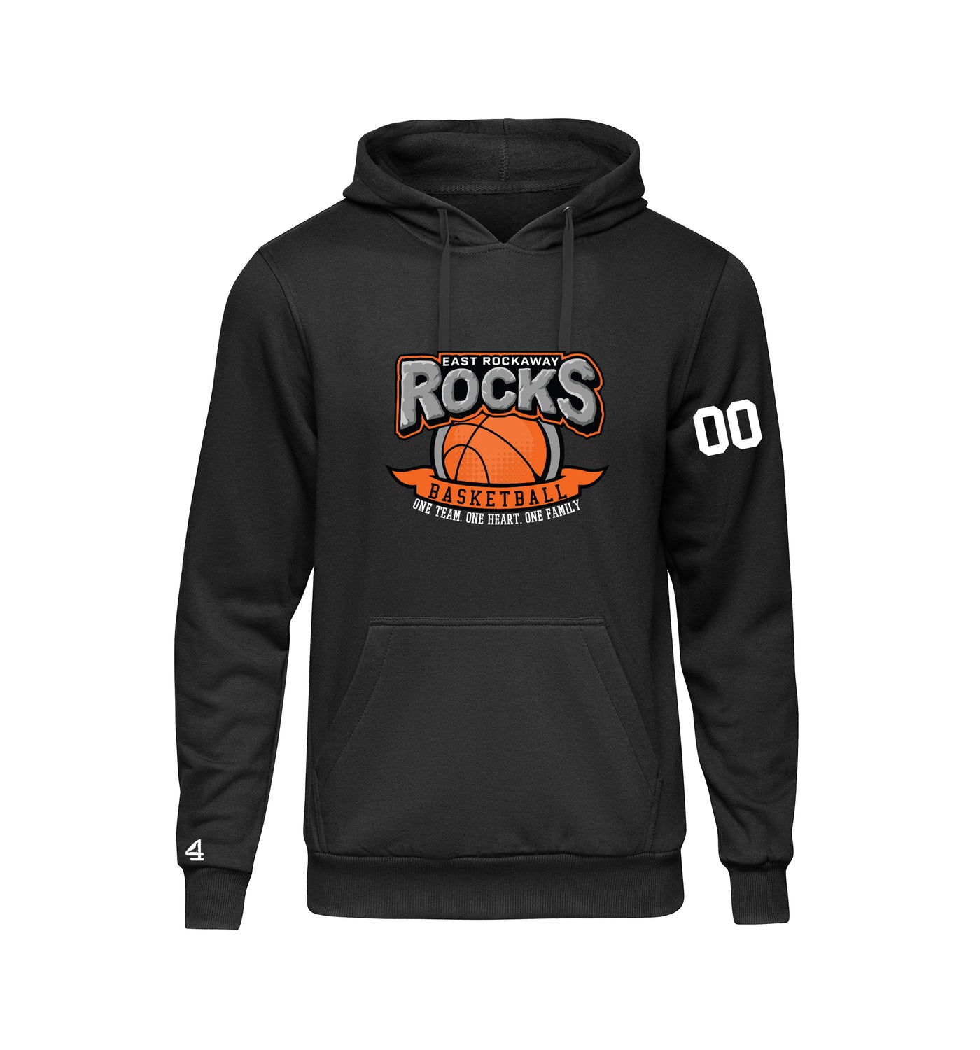 East Rockaway Basketball Hoodie