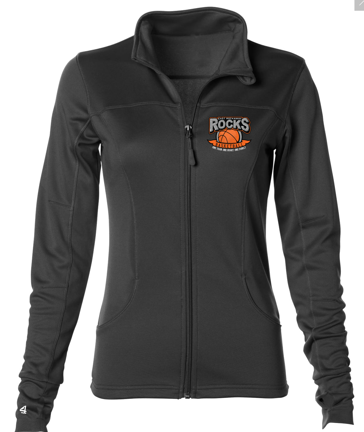 East Rockaway Basketball WOMEN’S LIGHTWEIGHT POLY-TECH ZIP