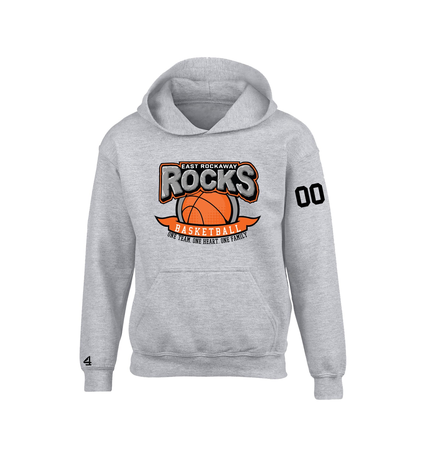 East Rockaway Basketball Hoodie