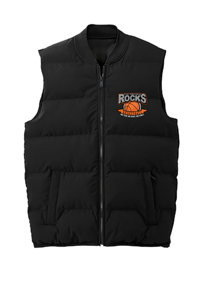 East Rockaway Basketball EMBROIDERED PUFFY VEST