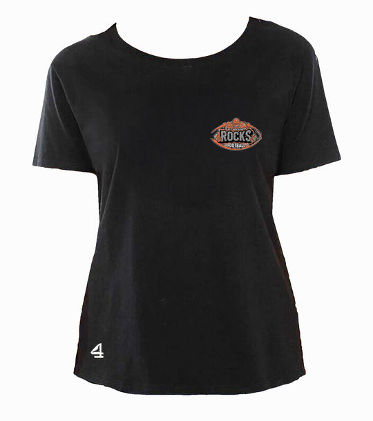 East Rockaway Football Ladies Boxy High Low t-shirt