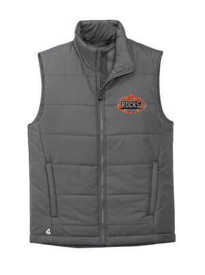 East Rockaway Football Puffer Vest Jacket