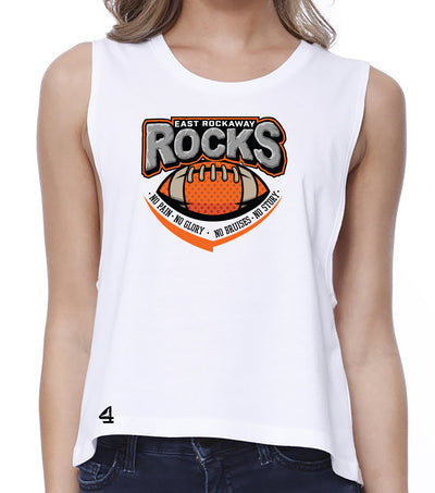 East Rockaway Football Ladies Muscle Tank top