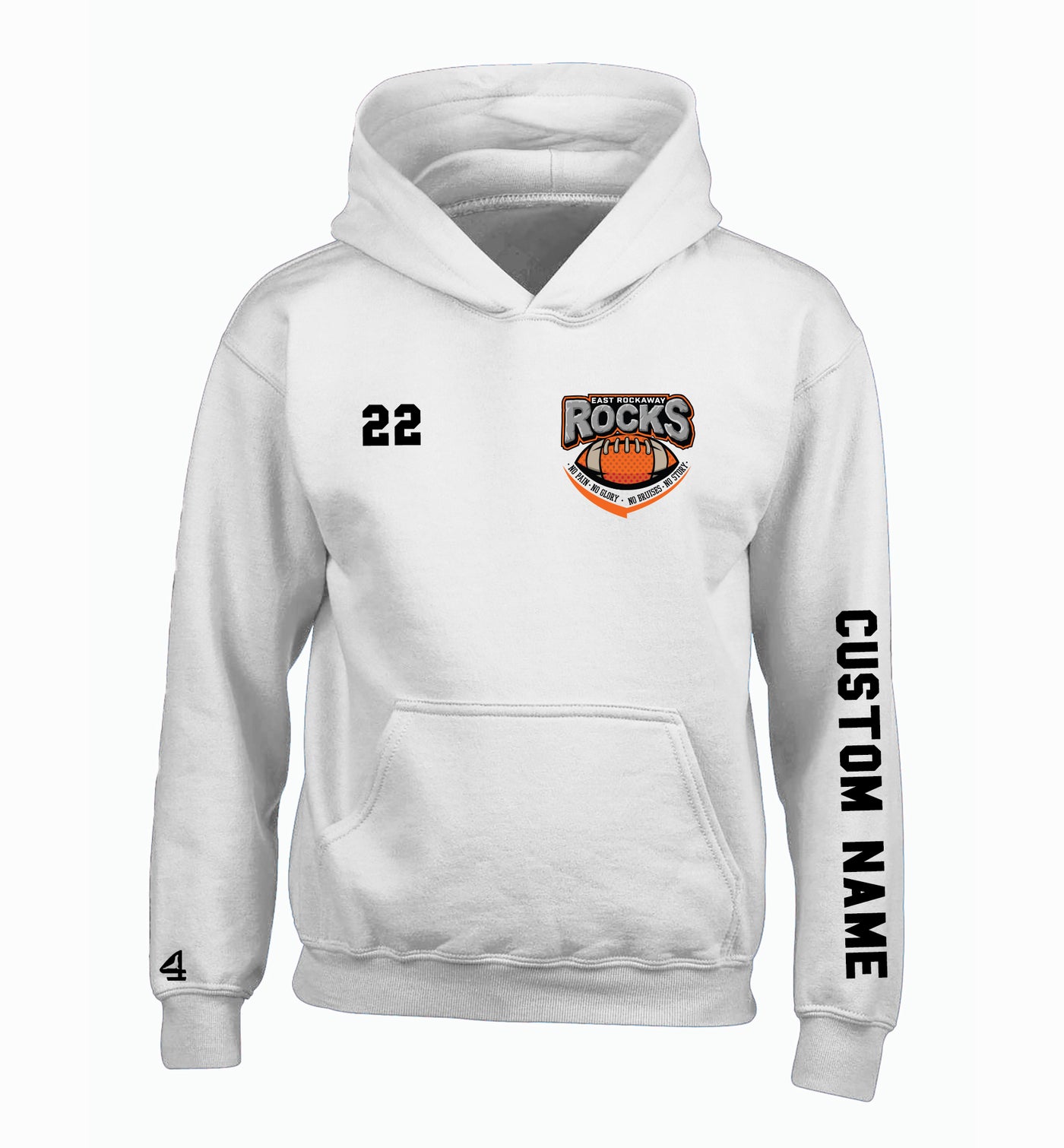 East Rockaway Football Hoodie