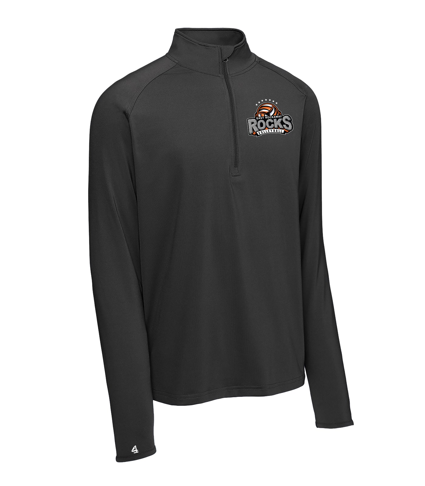 East Rockaway Volleyball embroidered 1/4 zip