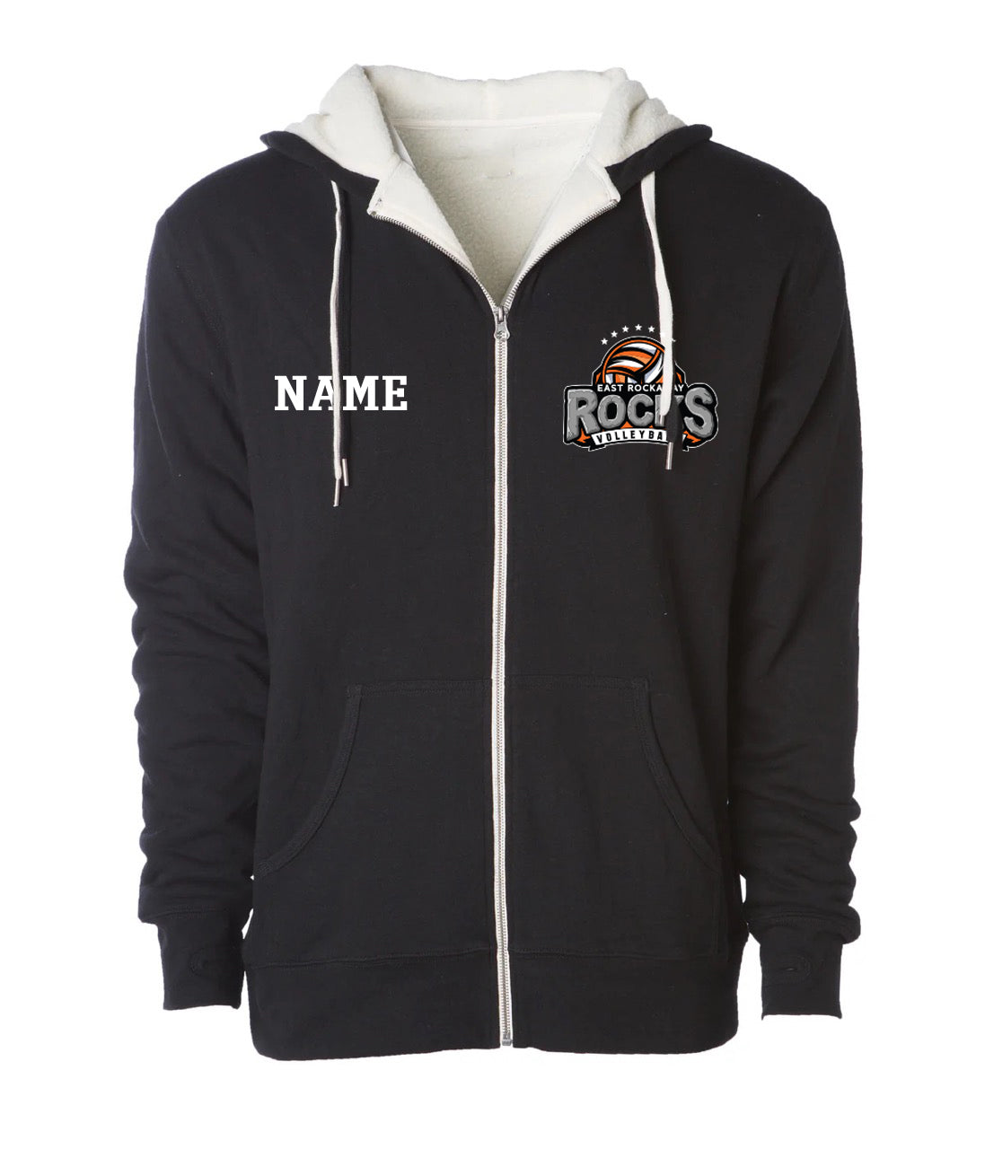 East Rockaway Volleyball heavyweight sherpa hoodie