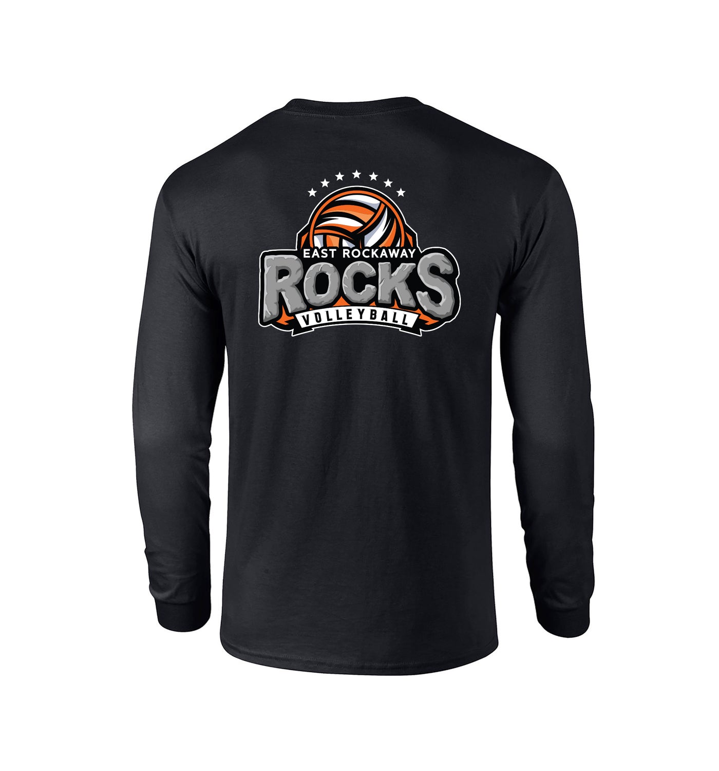 East Rockaway Volleyball Long Sleeve T-Shirt