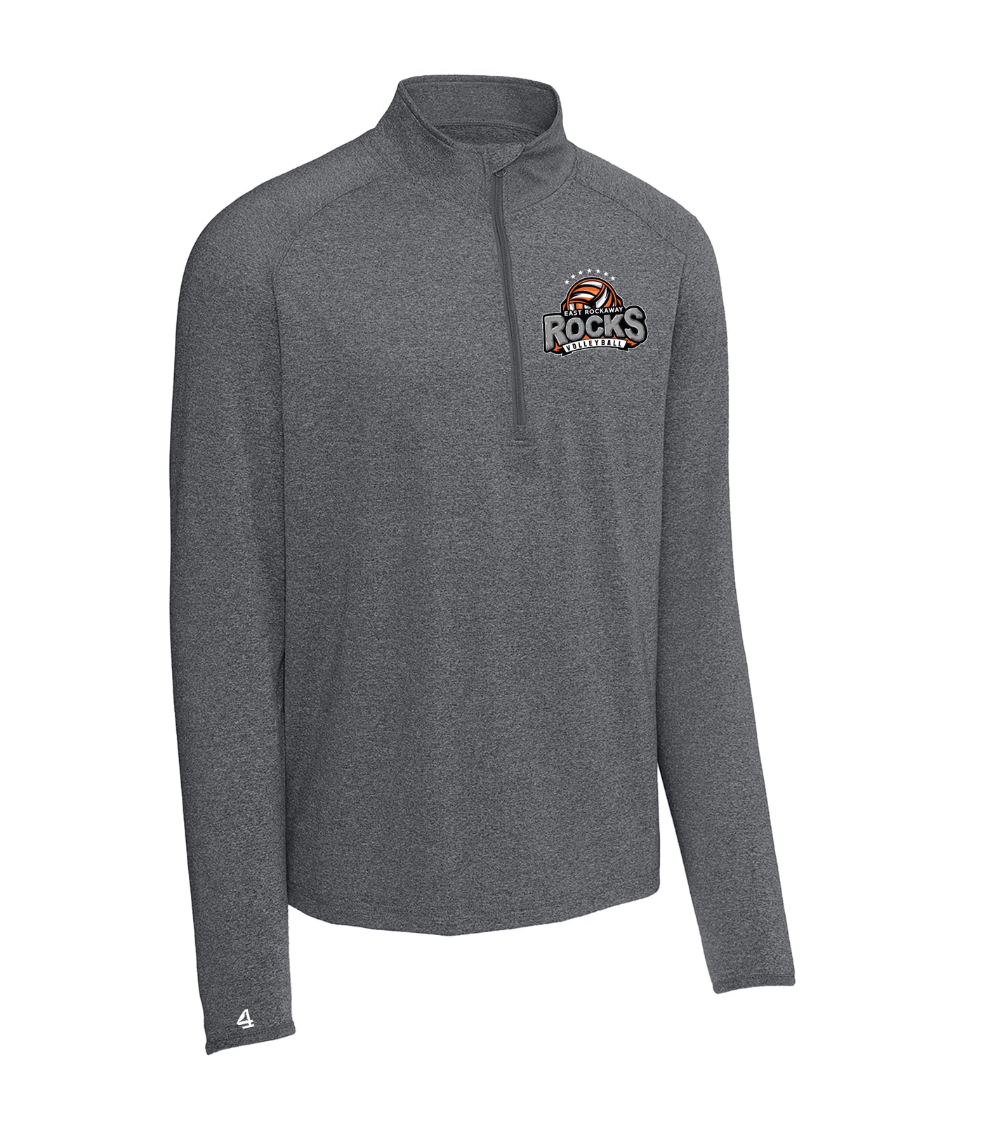 East Rockaway Volleyball embroidered 1/4 zip