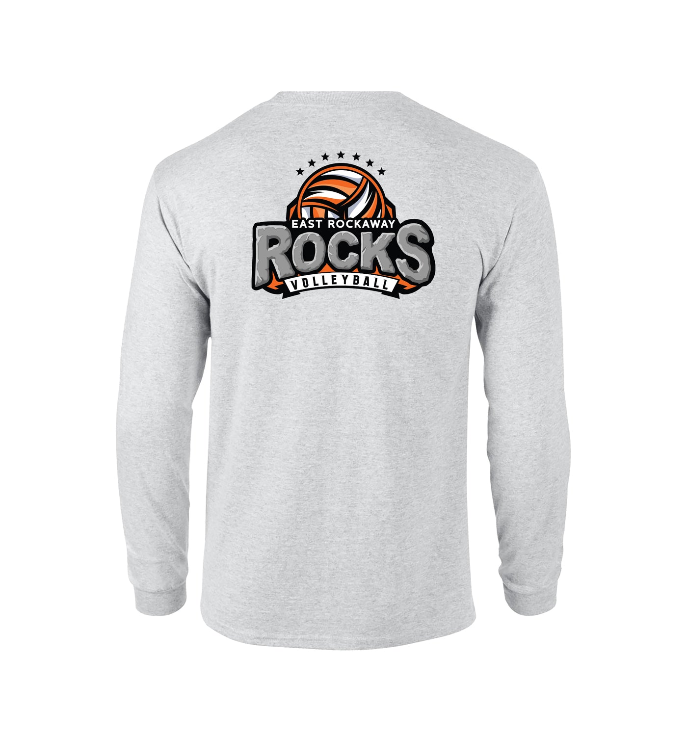 East Rockaway Volleyball Long Sleeve T-Shirt