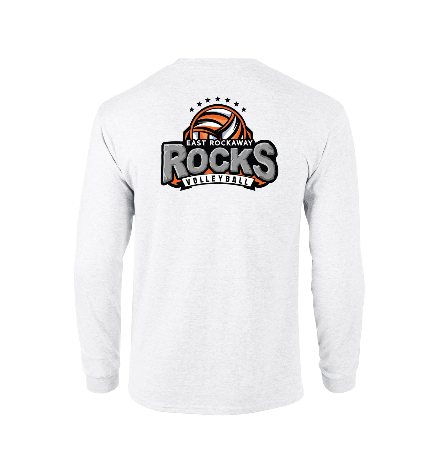 East Rockaway Volleyball Long Sleeve T-Shirt