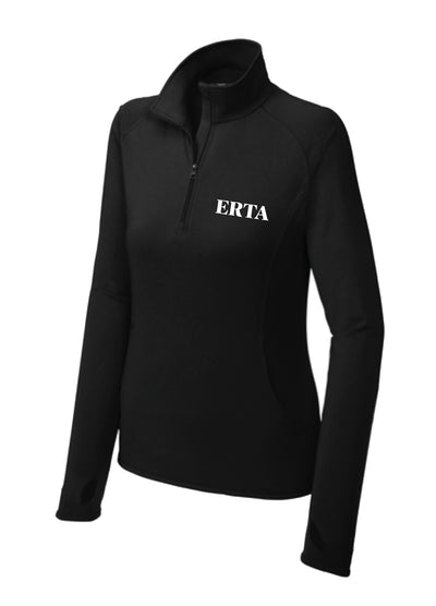 East Rockaway Teachers Association Womens Embroidered 1/4 zip