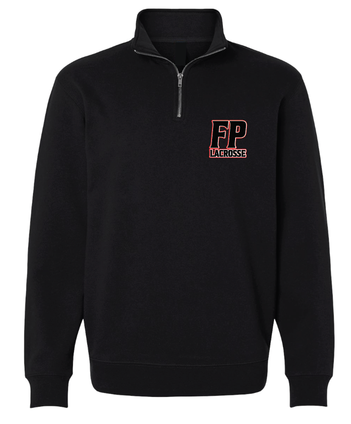 Floral Park Lacrosse Embroidered 1/4 zip