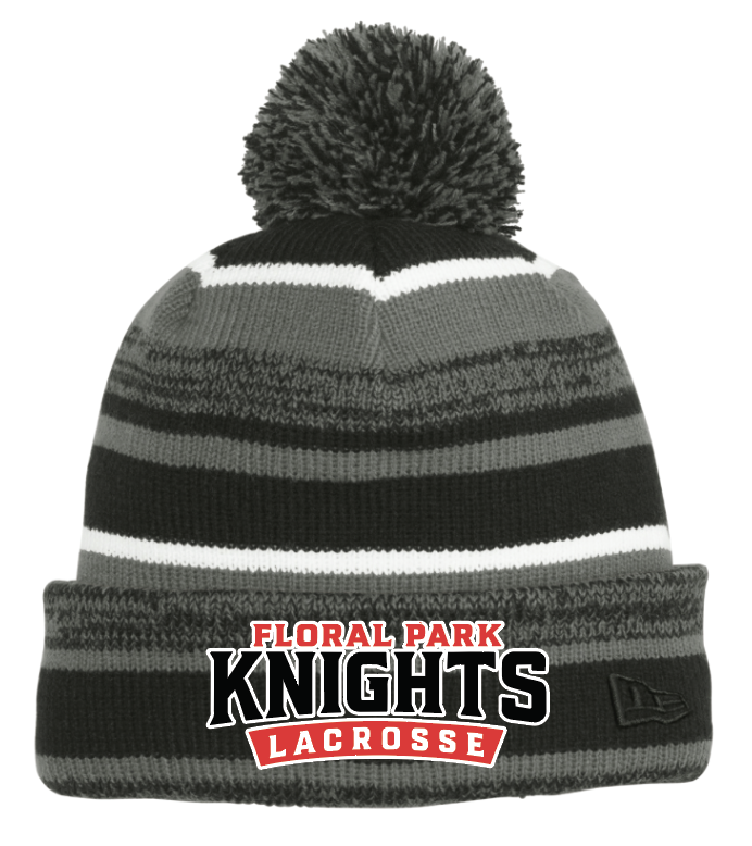 Floral Park Lacrosse Pom Pom Beanie