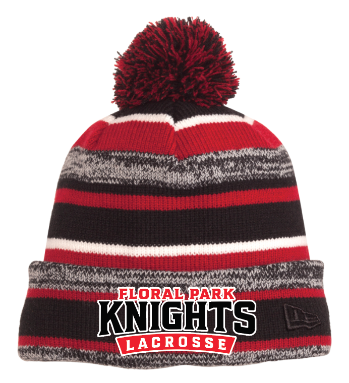 Floral Park Lacrosse Pom Pom Beanie