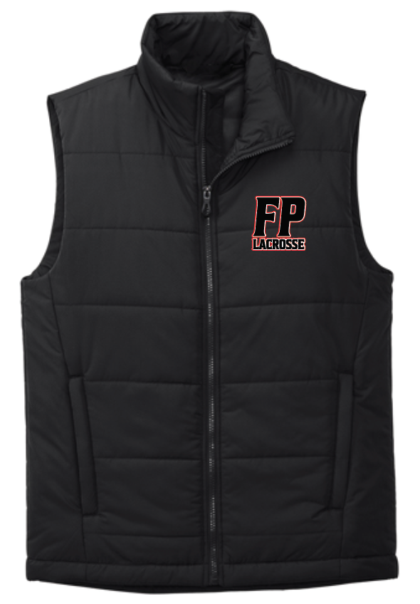 Floral Park Lacrosse Embroidered Puffer Vest