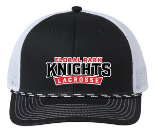 Floral Park Lacrosse Trucker Hat w/ rope