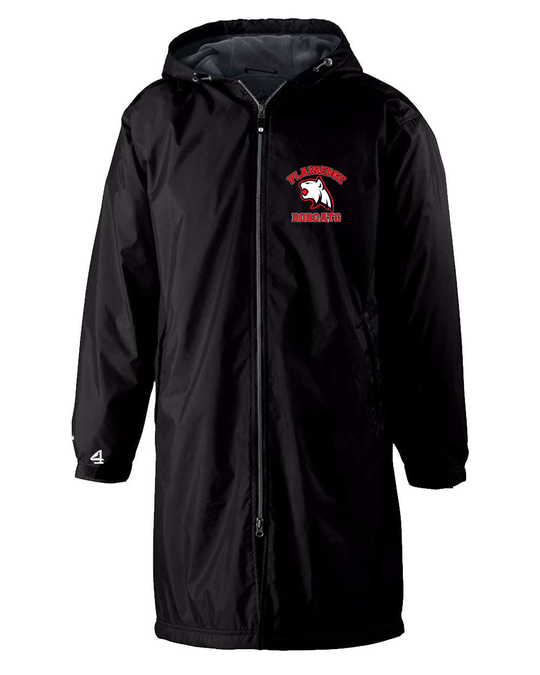 PLAINEDGE BOBCATS EMBROIDERED Long Length Hooded Jacket