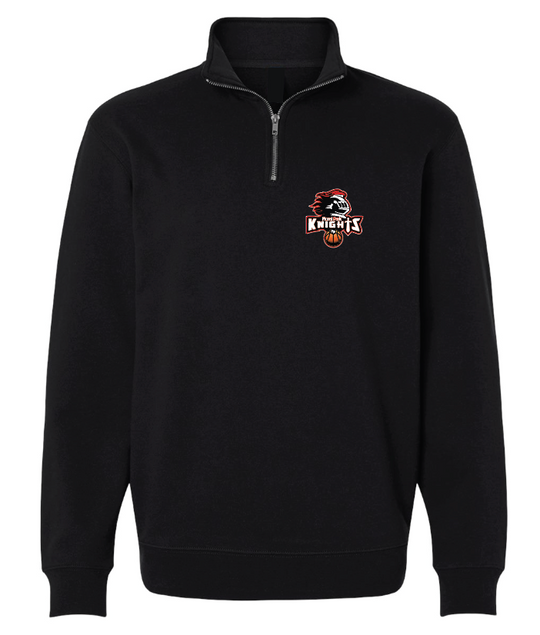 Floral Park Basketball Embroidered Midweight 1/4 Zip Pullover