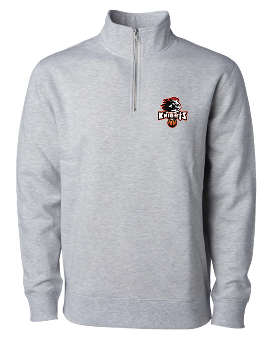 Floral Park Basketball Embroidered Midweight 1/4 Zip Pullover