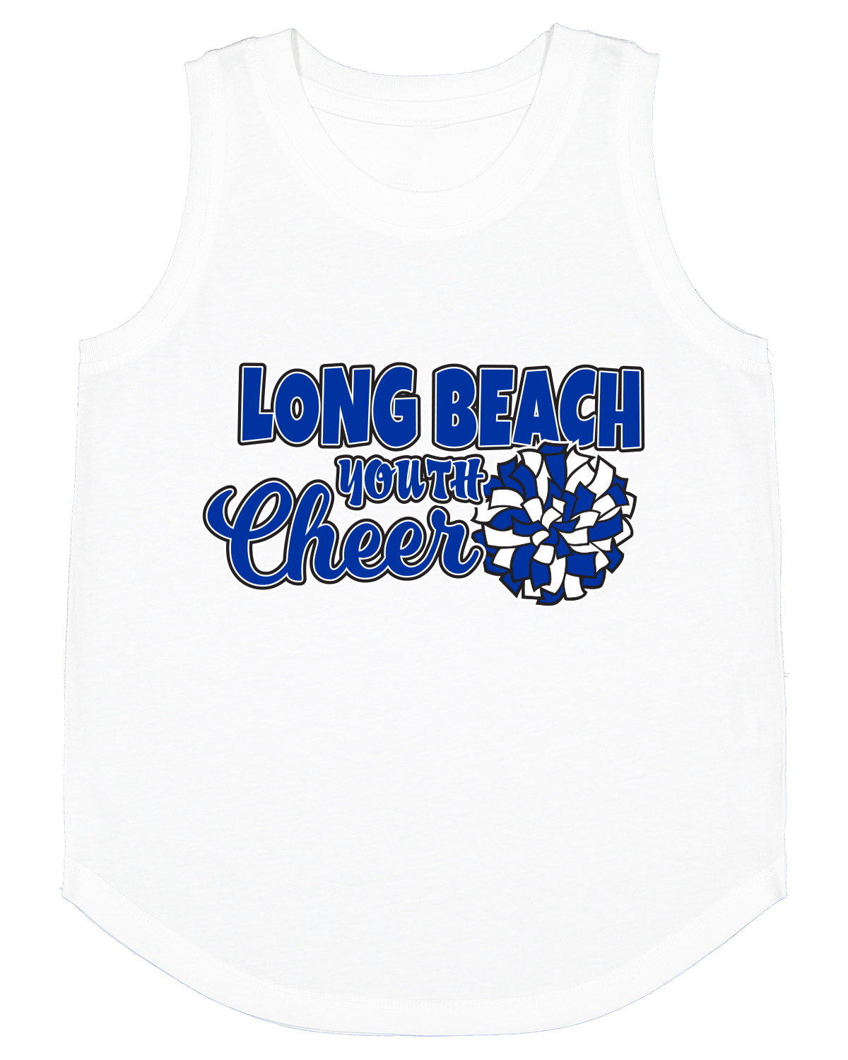 Long Beach Cheer Youth Relax Tank