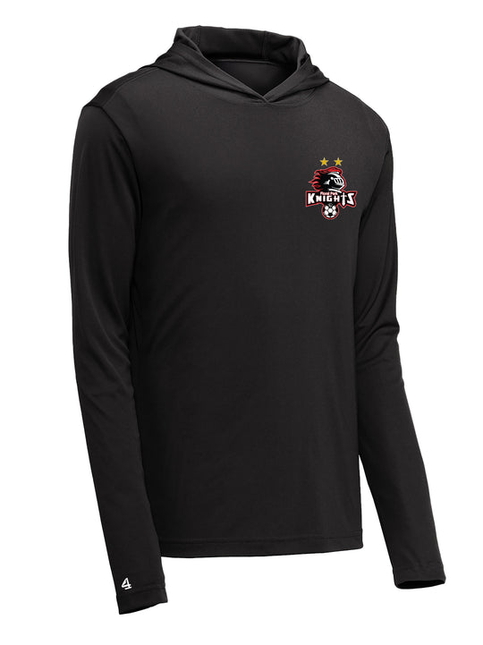 Floral Park Soccer Hooded Performance Pullover