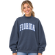 The Buoy4 College Collection Navy and Grey Mockneck