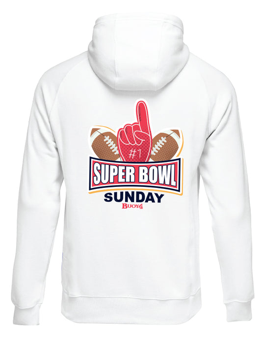 BUOY 4 SUPER BOWL Foam Finger Hoodie
