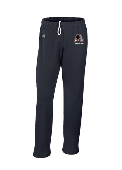 Floral Park Soccer Open-Bottom Sweatpants