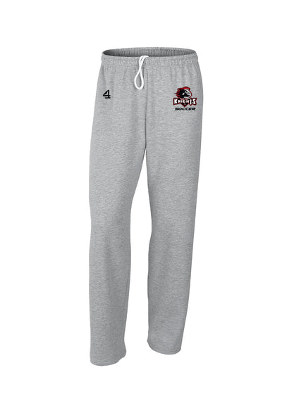 Floral Park Soccer Open-Bottom Sweatpants