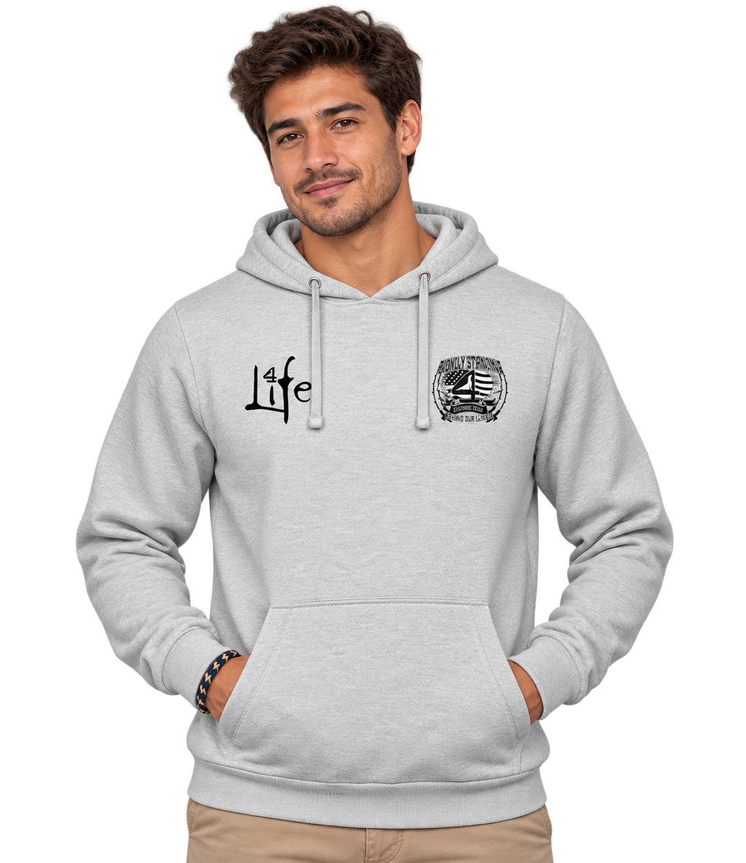 First Responders - Line Flag Hoodie