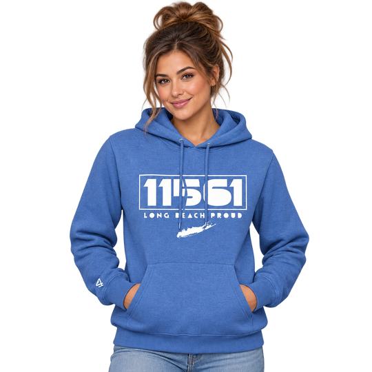 Buoy4 Long Beach Proud 11561 Vintage Hoodie