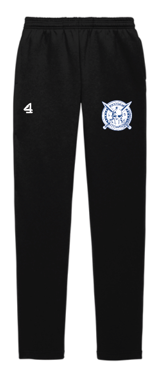 LB Gladiators Wrestling Adult Open bottom Sweatpants
