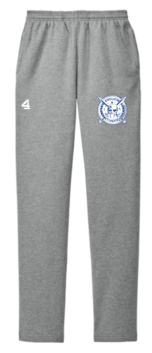 LB Gladiators Wrestling Adult Open bottom Sweatpants