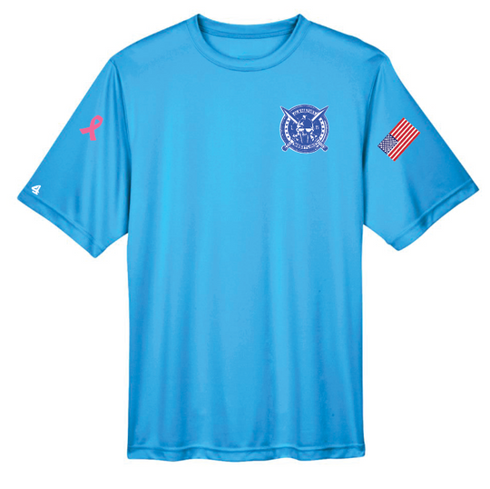 LB Gladiators Wrestling Breast Cancer Awareness Youth and Adult Short Sleeve Performance Tshirt (Copy)