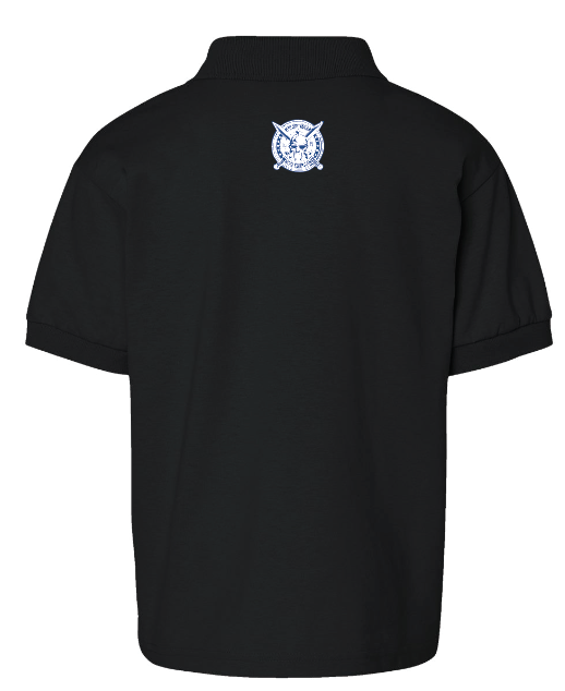 LB Gladiators Wrestling Cancer Awareness Embroidered and printed Youth and Adult Polos