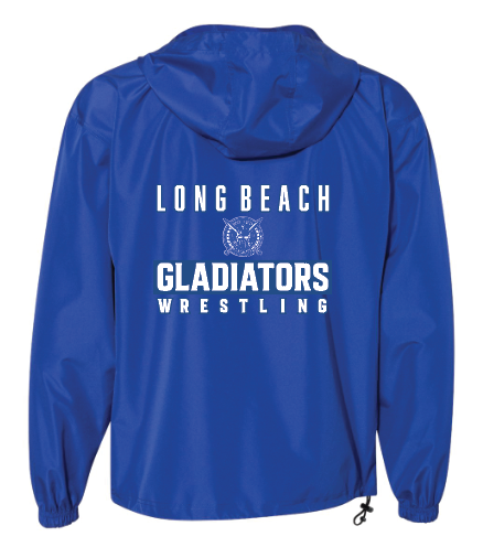 LB Gladiators Wrestling Champion Lightweight packable Jacket