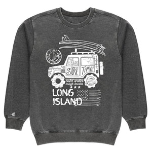 Buoy4 Long Island Surf Vintage Crewneck