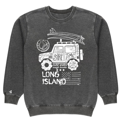 Buoy4 Long Island Surf Vintage Crewneck