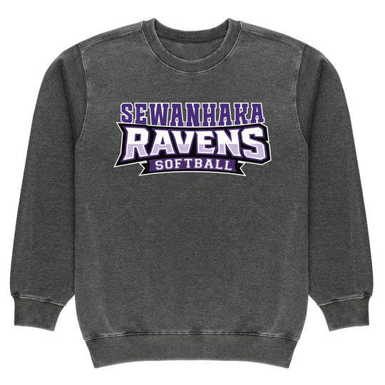 Sewanhaka Softball Vintage Crewneck