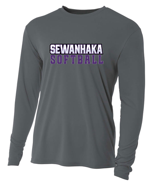 Sewanhaka Softball Long Sleeve Performance Tee