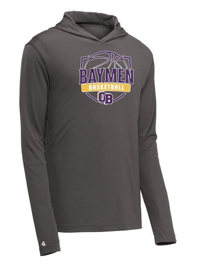 Baymen Girls Basketball Long Sleeve hoodie Performance T-shirt