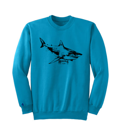 BUOY 4 Great White Crewneck Sweatshirt