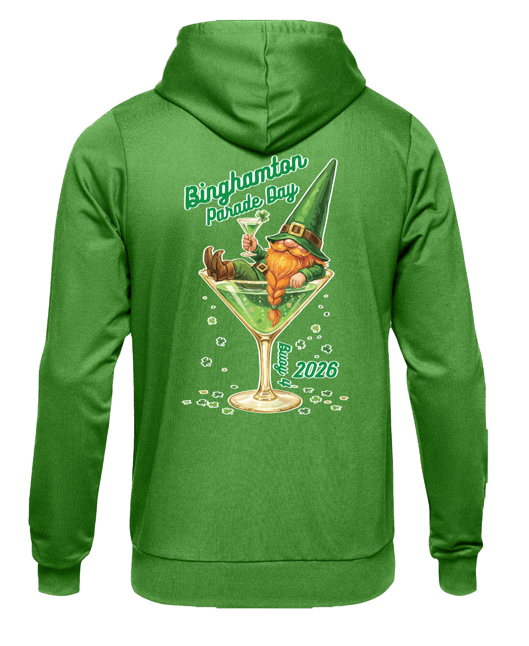 BINGHAMTON IRISH DAY GNOME HOODIE