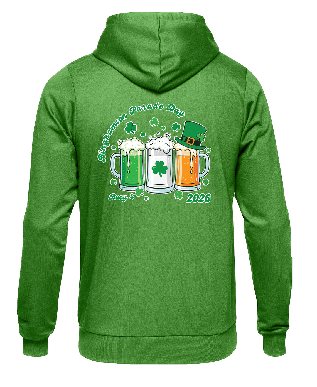BINGHAMTON IRISH DAY CHEERS HOODIE