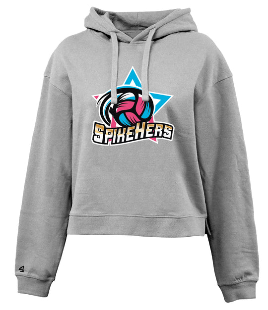 Spikehers Volleyball Academy Cropped Hoodie