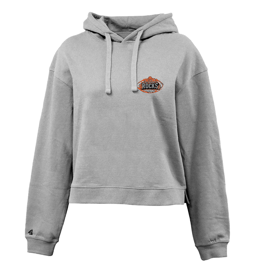 East Rockaway Football Cropped Hoodie
