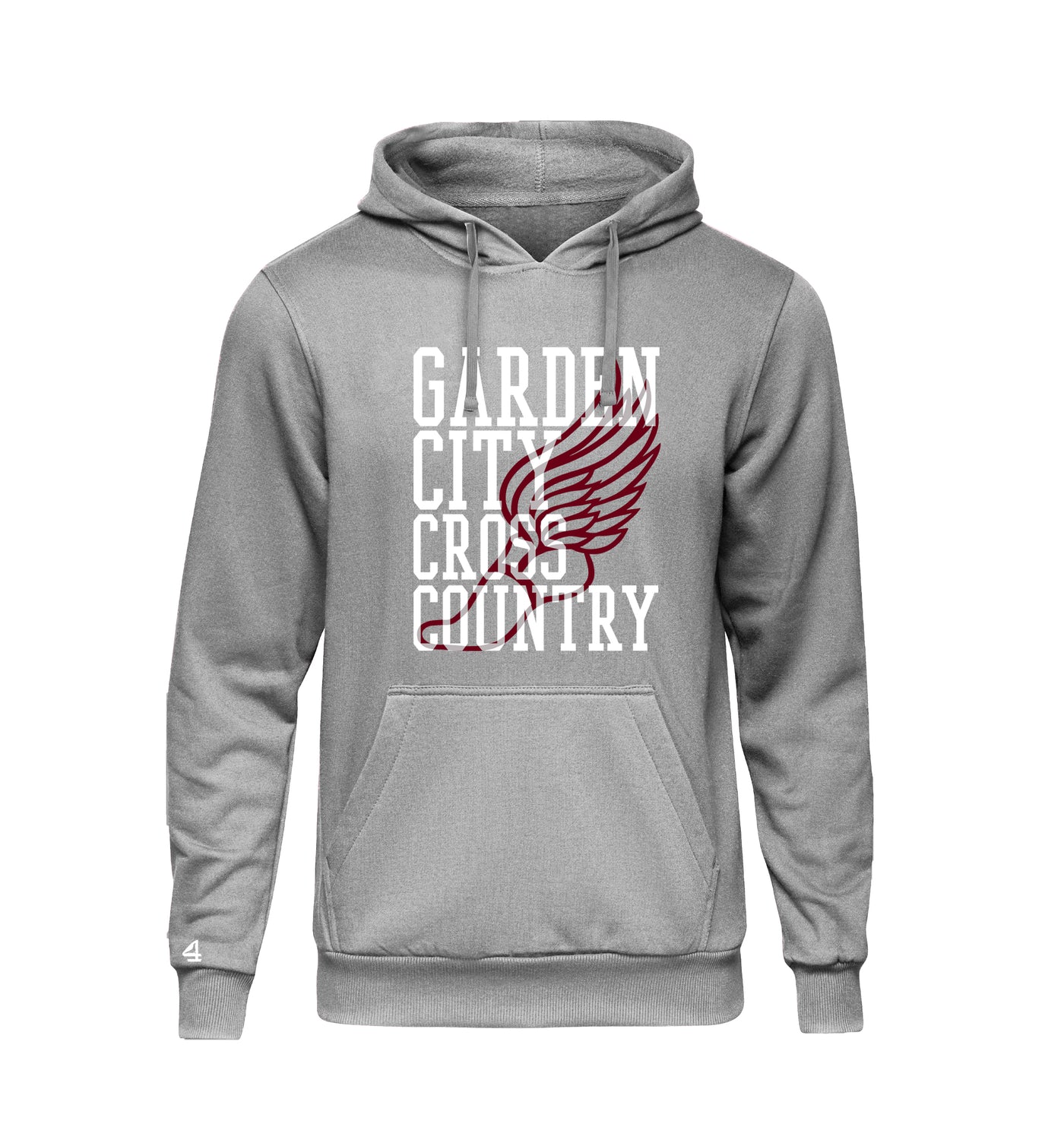 Garden City Cross Country Wings Hoodie