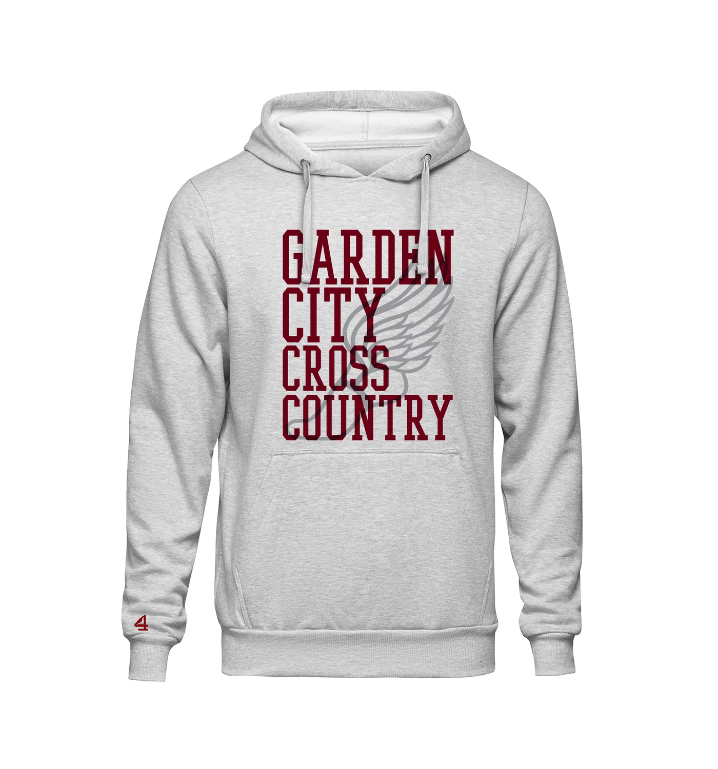 Garden City Cross Country Wings Hoodie