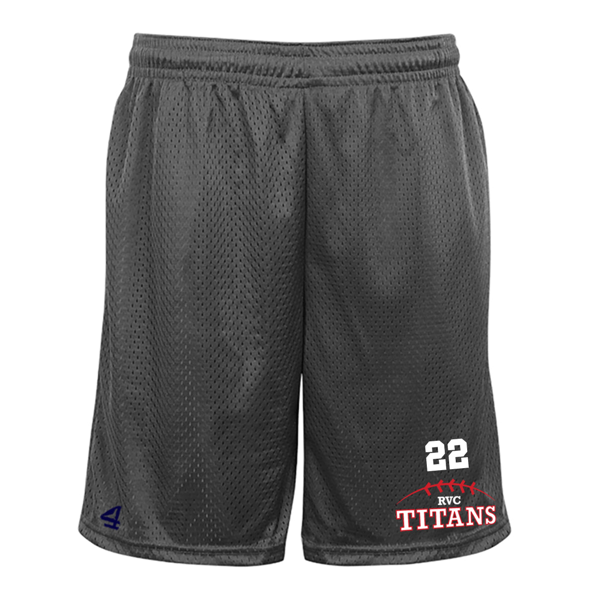 Titans Mesh Game Day Shorts With Pockets Youth & Adult Size